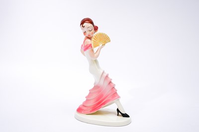 Lot 472 - Rosenthal Art Deco model of a Spanish Dancer by Claire Weiss