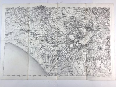 Lot 1019 - MAP OF ITALY. Kirchenstaat and Toscana (Papal States and Tuscany).
