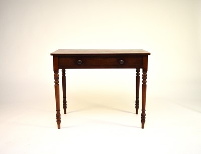 Lot 722 - A 19th century mahogany writing table