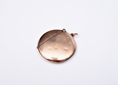 Lot 118 - A 9ct gold vesta case