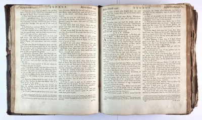 Lot 1010 - HOLY BIBLE, thick 4to, Robert Martin, Birmingham 1776