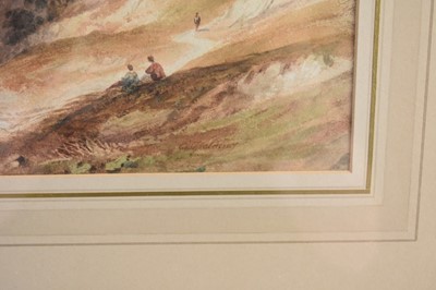Lot 293 - Anthony Vandyke Copley Fielding (1787-1835) Near the Devil's Bridge, Cardiganshire