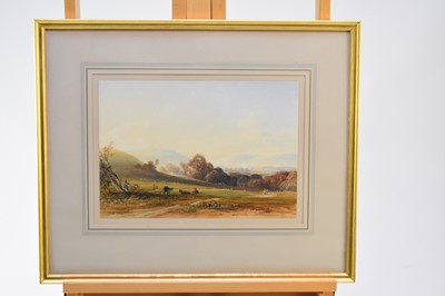 Lot 222 - Anthony Vandyke Copley Fielding RWS ( British 1787-1855) Near Cissbury Hill