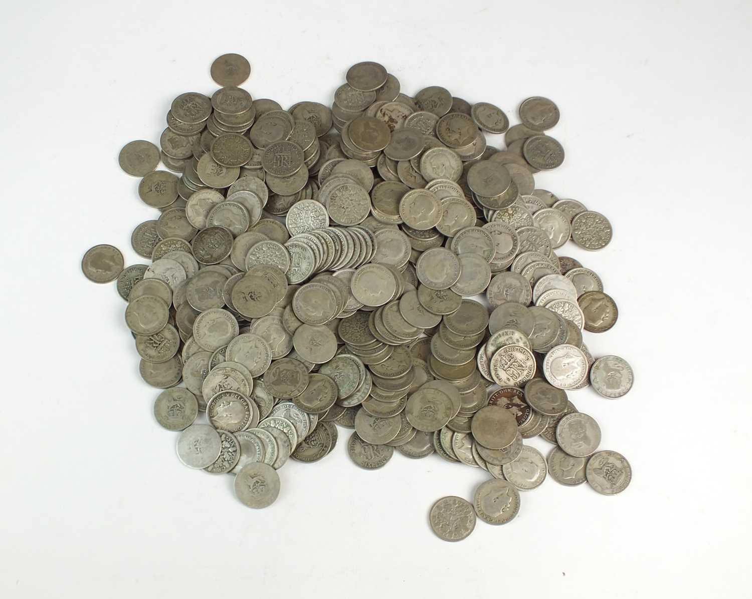 Lot 180 - A collection of pre-1947 United Kingdom silver coins