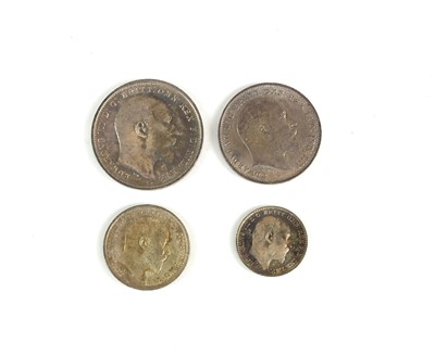 Lot 192 - An Edward VII Maundy set