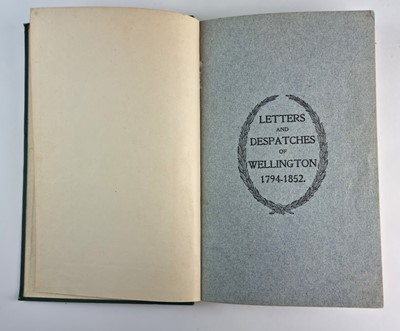 Lot Letters and Papers of Arthur, First Duke of Wellington, in the possession of Francis Wellesley