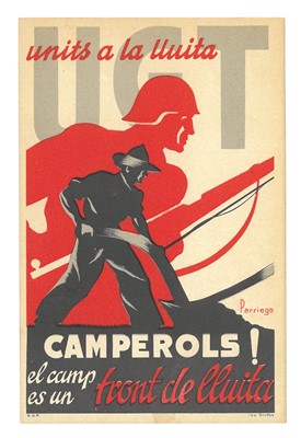 Lot A set of Spanish Civil War postcards