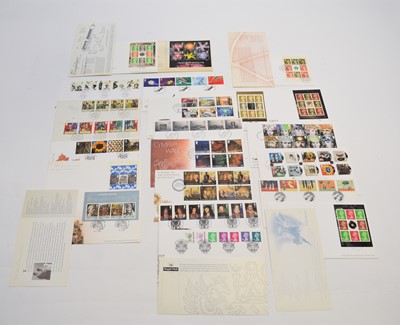 Lot 145 - A large collection of GB FDC's - stamps, miniature sheets, booklet panes