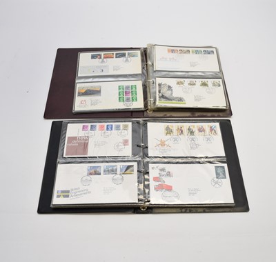 Lot 145 - A large collection of GB FDC's - stamps, miniature sheets, booklet panes
