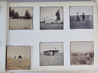 Lot Second Boer War. Photograph album compiled by Major Macready, 2nd Gordon Highlanders, circa 1901-02