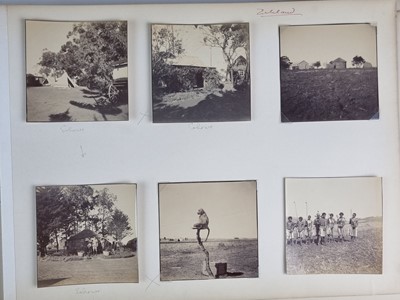 Lot Second Boer War. Photograph album compiled by Major Macready, 2nd Gordon Highlanders, circa 1901-02