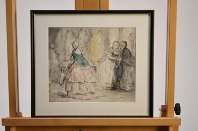 Lot 255 - Charles Hope Read (British 1881-1959). Society Party plus 6 further works