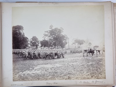 Lot Ceylon (Sri Lanka) Interest - Photograph and watercolour album