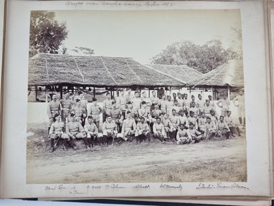 Lot Ceylon (Sri Lanka) Interest - Photograph and watercolour album