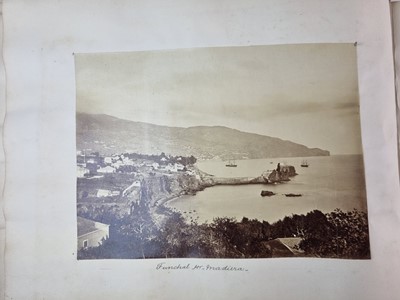 Lot Royal Navy photograph album, circa 1883-95