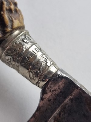 Lot Imperial German trench knife by Hugo Koller and a Weidmannscheil hunting knife