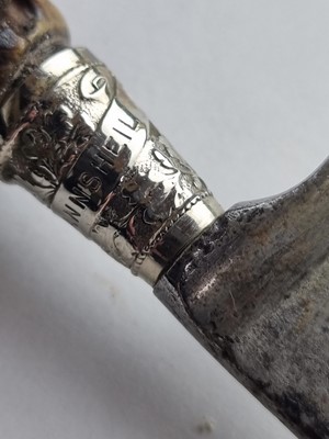 Lot Imperial German trench knife by Hugo Koller and a Weidmannscheil hunting knife