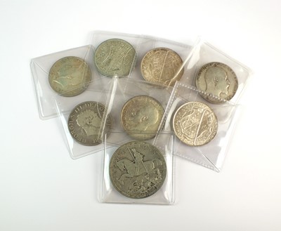 Lot 158 - A small collection of silver coinage