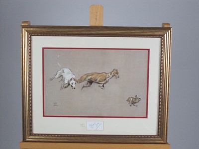 Lot 6 - After Michael Lyne (British, 1912-1989), a set of 4 coursing prints, 398/500, signed (4)