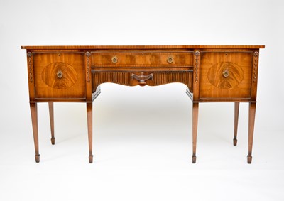 Lot 671 - A Regency Revival mahogany sideboard