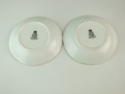 Lot 253 - Pair of Royal Worcester fruit pin dishes