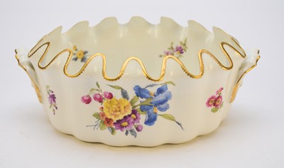 Lot 471 - Royal Copenhagen porcelain monteith, circa 1894-1900