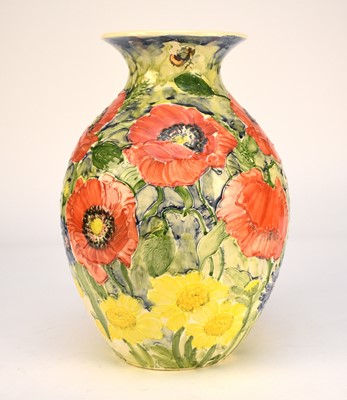 Lot 421 - Jonathan Cox 'Farmer's Nightmare' tubelined vase