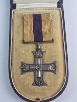 Lot First World War Military Cross medal group