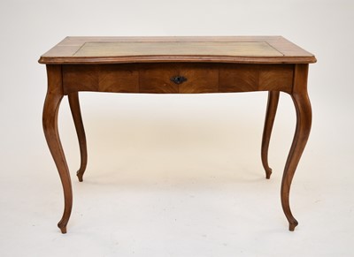 Lot 733 - A late 19th century Austrian writing table