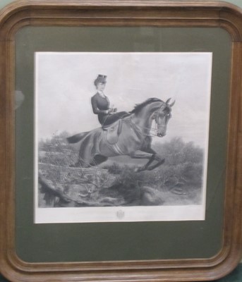 Lot 329 - After John Charlton (1849-1917). Her Imperial Majesty The Empress of Austria, engraving