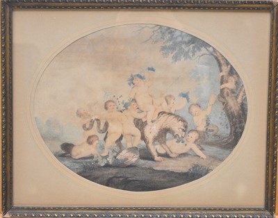 Lot 325 - After Francis Wheatley RA. The Water Cress Girl