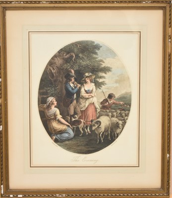 Lot 325 - After Francis Wheatley RA. The Water Cress Girl