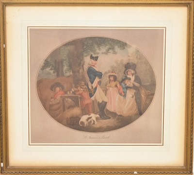 Lot 325 - After Francis Wheatley RA. The Water Cress Girl