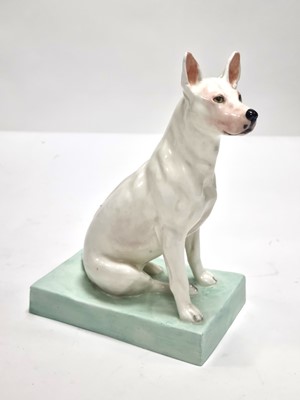 Lot 450 - Royal Worcester 'Bull Terrier' model by Doris Lindner