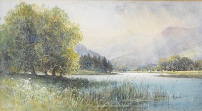 Lot 319 - Wiggs Kinnaird (Exh 1875-1915) By a Lake