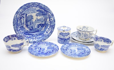 Lot 418 - Spode 'Italian' partial tea and dinner service