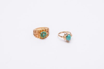 Lot 184 - Two 8ct gold rings