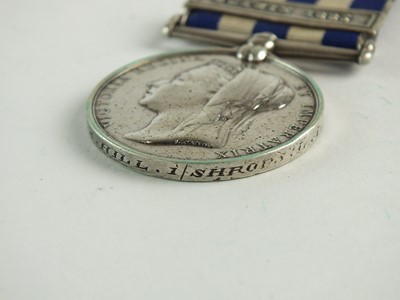 Lot Egypt and Sudan 1882 medal with 1 clasp, Suakin 1885