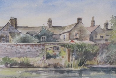 Lot 343 - Marion Hague. (contemporary) Houses at Bakewell