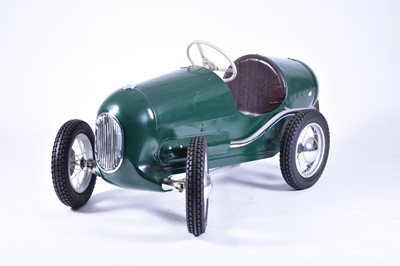 Lot 318 - A Miller Brooklands racer type pedal car