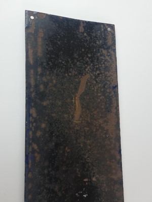 Lot German Third Reich enamel street sign