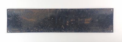 Lot German Third Reich enamel street sign