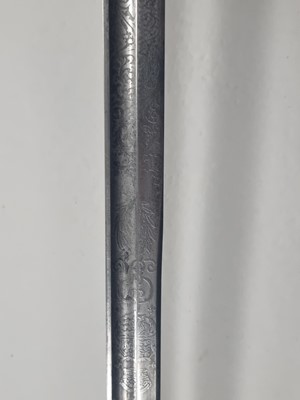 Lot 1912 Cavalry Officer's sword by Wilkinson, named to G.F Boles (Sir Gerald Fortescue Boles)