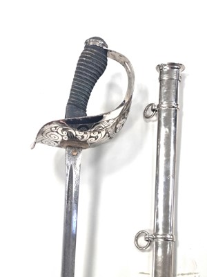 Lot 1912 Cavalry Officer's sword by Wilkinson, named to G.F Boles (Sir Gerald Fortescue Boles)