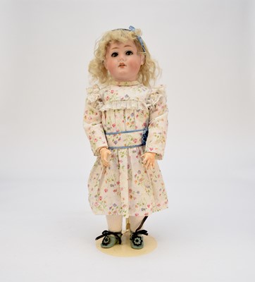 Lot 540 - A Hermann Steiner bisque-headed doll