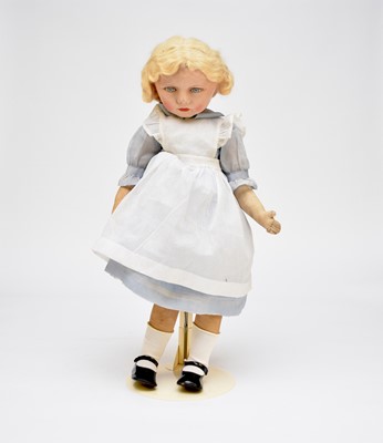 Lot 544 - A composition and cloth doll, possibly Deans