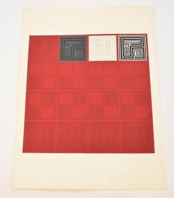 Lot 37 - Gordon House (British, 1932-2005), 'Red Matrices', '25/75' and ''67', 50.4 x 51cm (I)