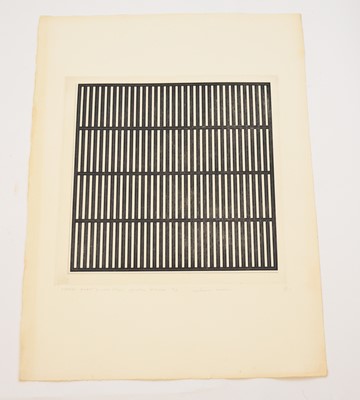 Lot 41 - Gordon House (British, 1932-2005), 'Vertical Screen', ''70', ''Artist's Proof 1st Stage', with another (2)