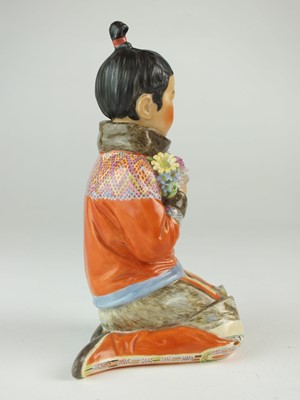 Lot 272 - Royal Copenhagen 'Greenland Girl' designed by Carl Martin-Hansen