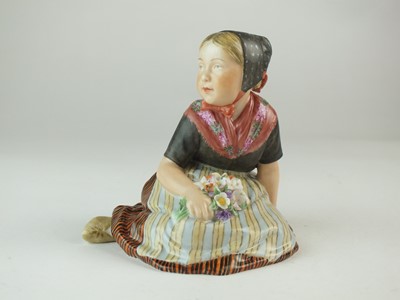 Lot 274 - Royal Copenhagen 'Faro' girl modelled by Carl Martin-Hansen